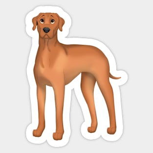 Rhodesian Ridgeback Dog Sticker